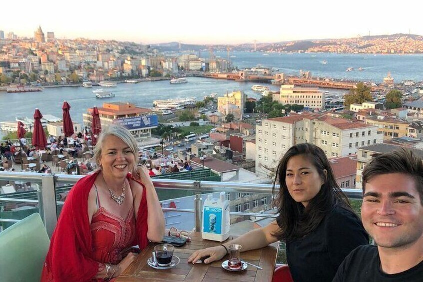 Istanbul Rooftop Experience and Turkish Food Night Tour