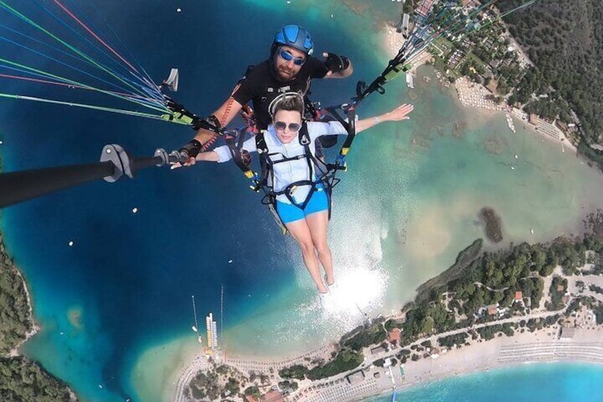 Oludeniz Paragliding Experience in Blue Lagoon