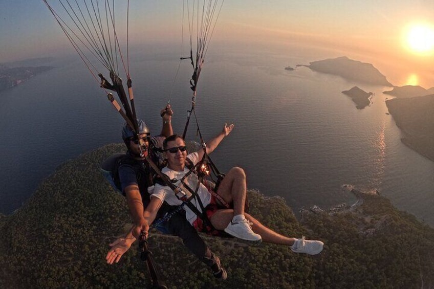 Oludeniz Paragliding Experience in Blue Lagoon