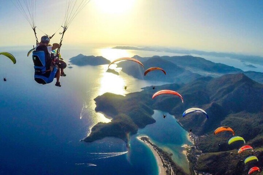 Oludeniz Paragliding Experience in Blue Lagoon