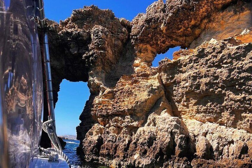 Half Day Cruise Gozo and Comino Islands with Sea Caves