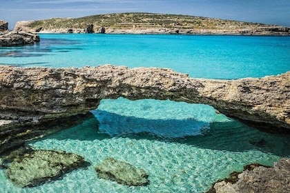 Half Day, Comino Island, Blue, Crystal Lagoons with Sea Caves