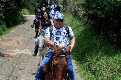 Horseback Riding through the Highest Points of Bogotá with Typical Colombia...