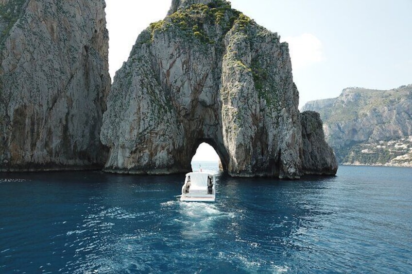 Private Boat Tour from Naples to Capri Jeanneau DB43 Dolce Vita
