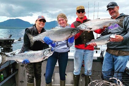 Private Ketchikan Fishing Charter Salmon and Halibut 5HR