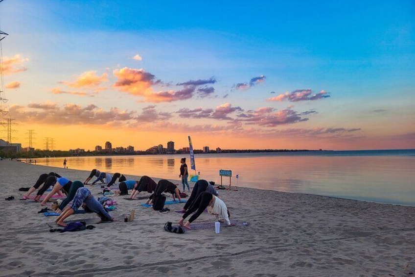 Full and New Moon Beach Yoga