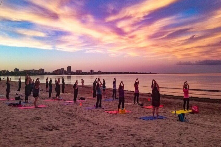 Full and New Moon Beach Yoga