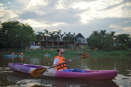 Chiang Mai: Explore Kayaking Through Mae Ping River on Sunset