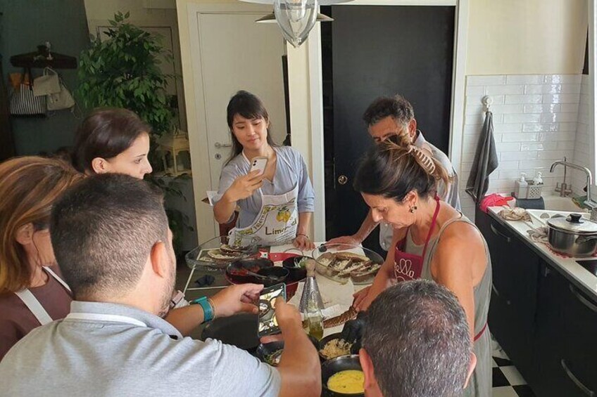 Sicilian Cooking Class in Catania in a Local's Home