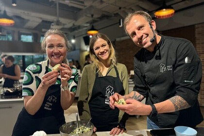 The Art of Pierogi Making - Warsaw cooking class dumplings