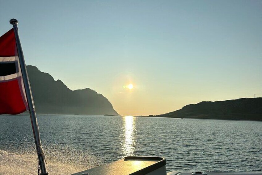 2 Hour Private Exclusive Midnight Sun Cruise by Boat in Leknes