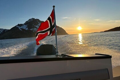 2 Hour Private Exclusive Midnight Sun Cruise by Boat in Leknes