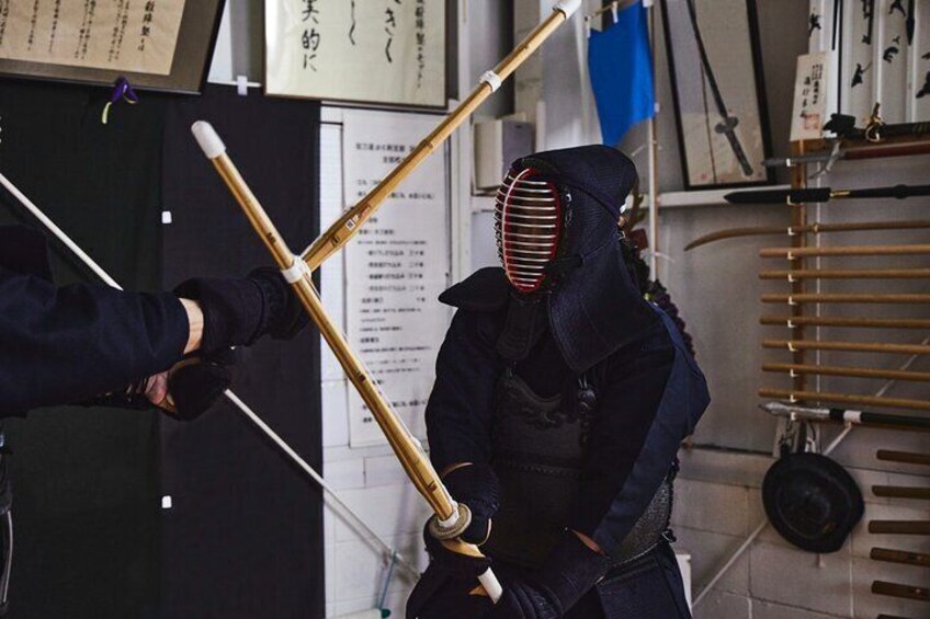 Samurai Training Experience KENDO in Osaka