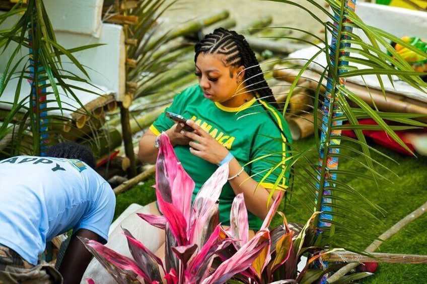 Bamboo rafting from ocho Rios 