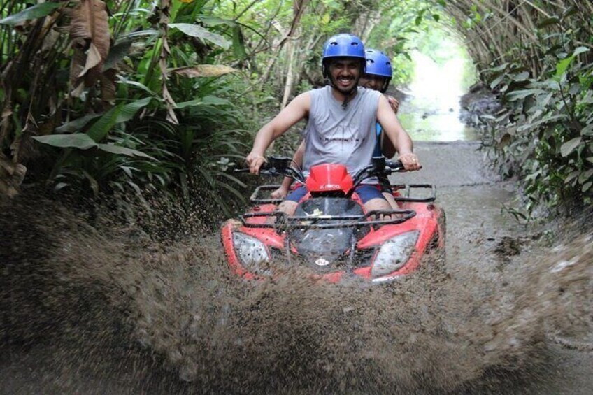 Bali ATV Ride Waterfall Ubud Include Transport