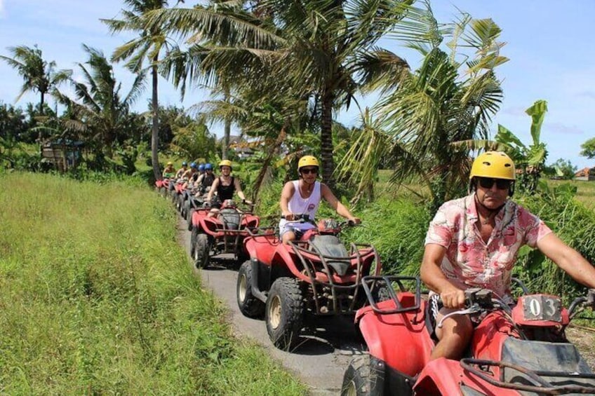 Bali ATV Ride Waterfall Ubud Include Transport