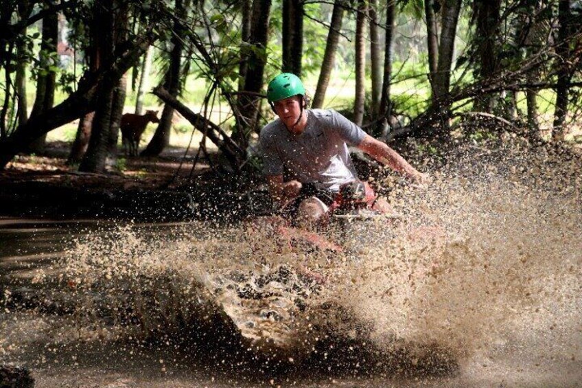 ATV Ride Waterfall Ubud Include Transport