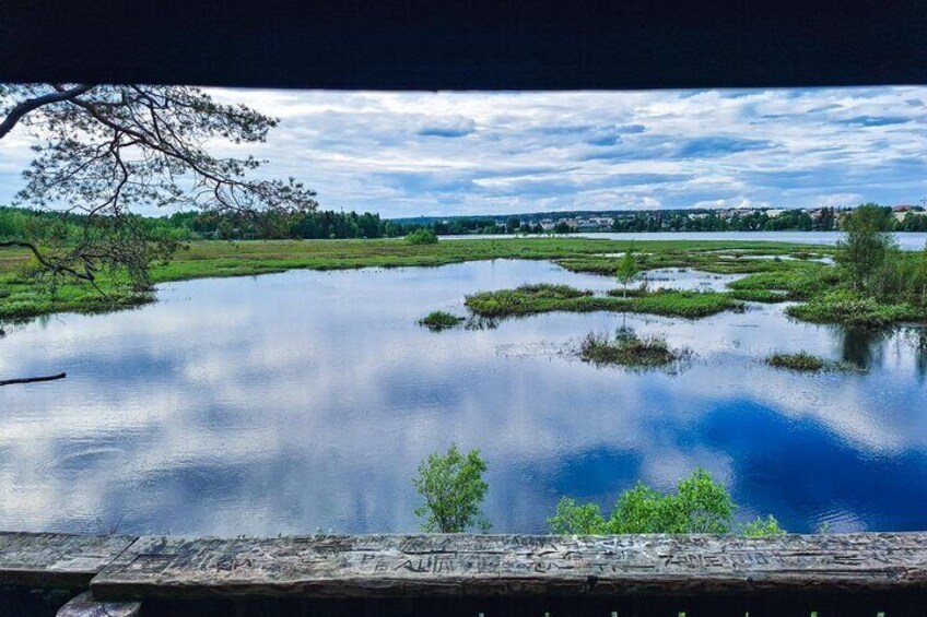 Bike Ride in Parks and Riversides of Rovaniemi 