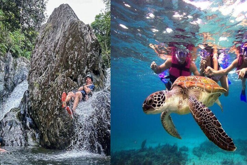 Combo El Yunque Rainforest and San Juan Snorkeling with Transport