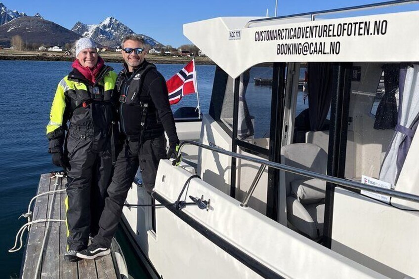 Your guide and Captain