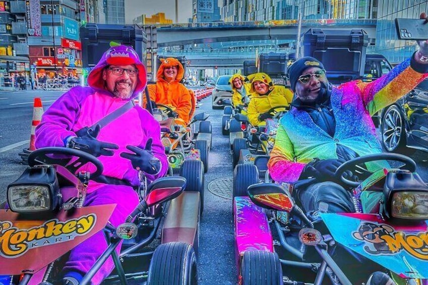 Go Kart Tour in tokyo (Shibuya crossing~Harajuku~Shinjuku)