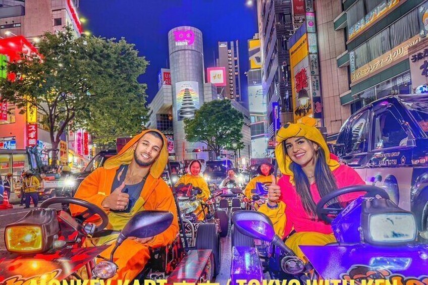 Go Kart Tour in tokyo (Shibuya crossing~Harajuku~Shinjuku)