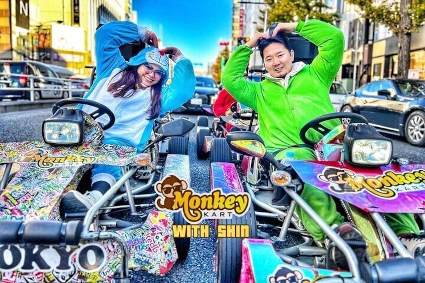 Go Kart Tour in tokyo (Shibuya crossing~Harajuku~Shinjuku)