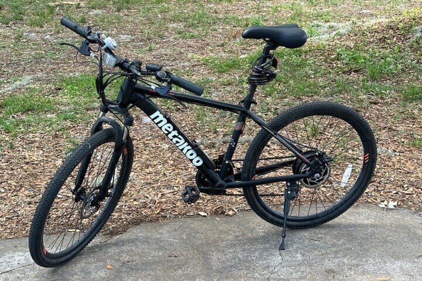 21 Speed Mountain Bike. No electric. Recommended Ages 8 and up.