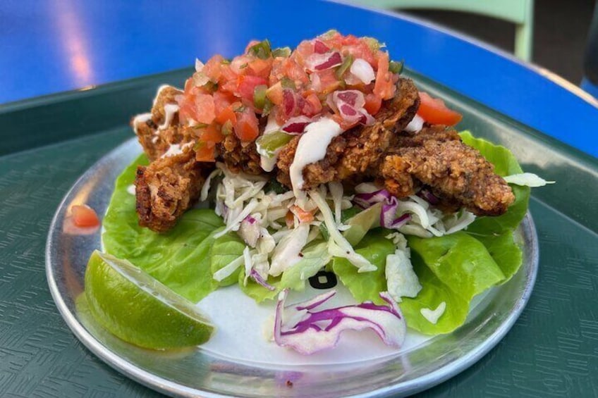 Chicken taco