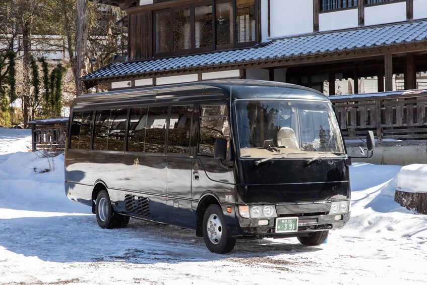 Picture 2 for Activity Private roundtrip transport: to/from Snow Monkey Park