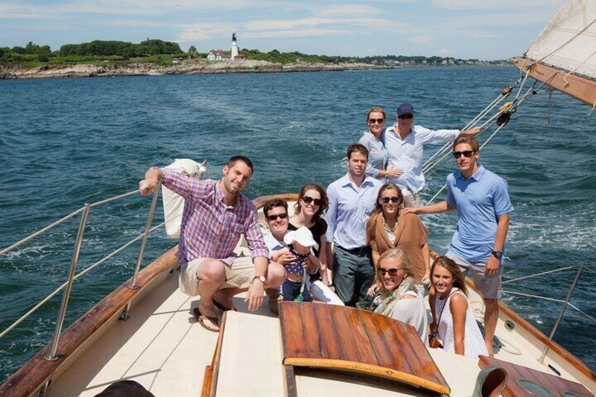 Afternoon Windjammer Cruise Along the Coast of Portland Maine