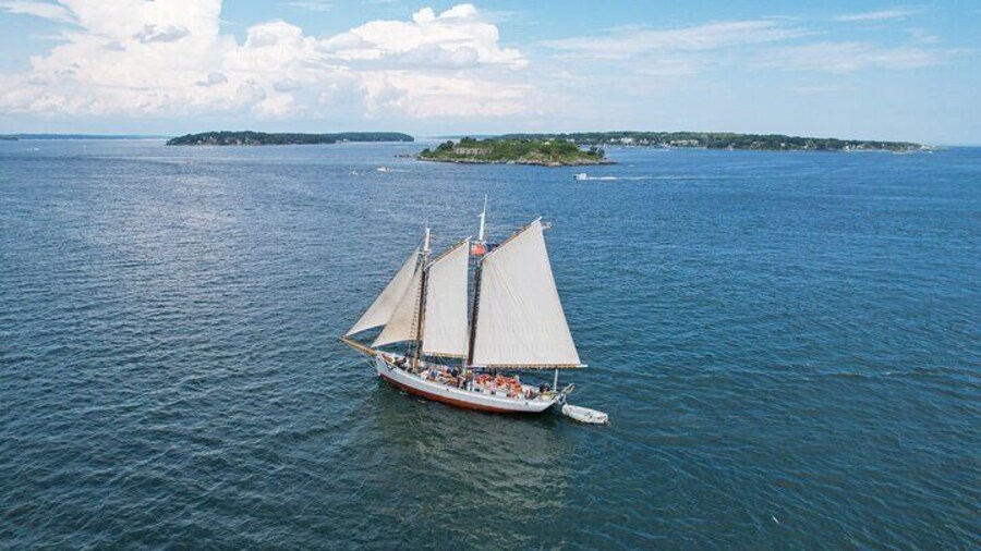Afternoon Windjammer Cruise Along the Coast of Portland Maine