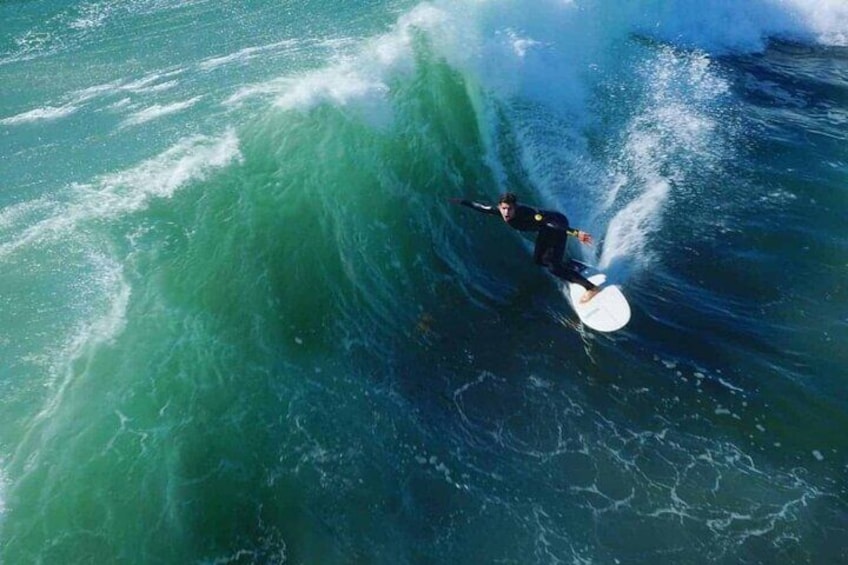 Orange County
Surfing.