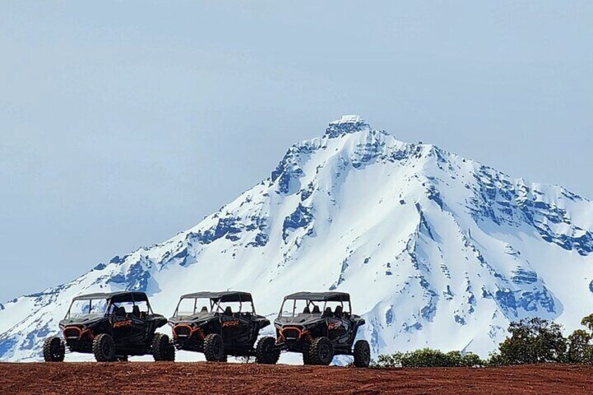 ATV Tour with North Sister in Background