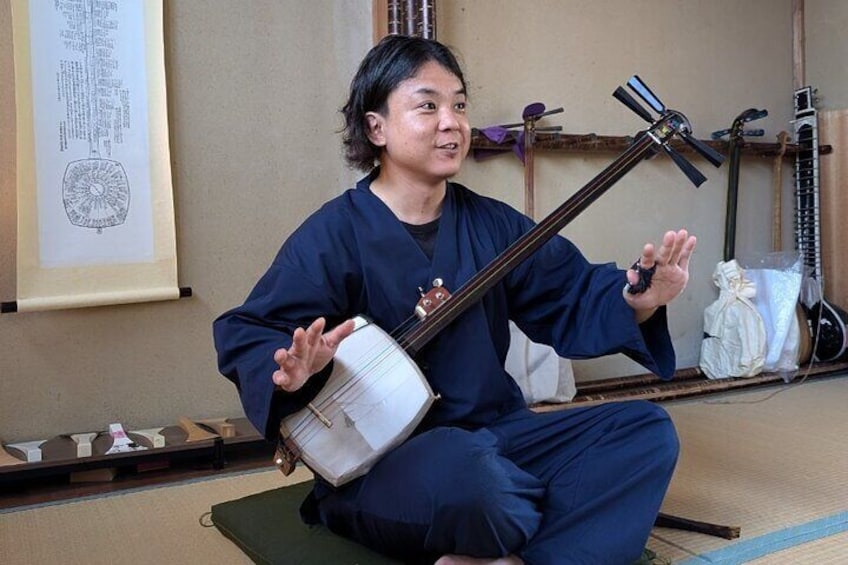 Experience the Shamisen in Kyoto 