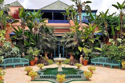 Majorelle Garden,Berber Museum,St Laurent return & tickets