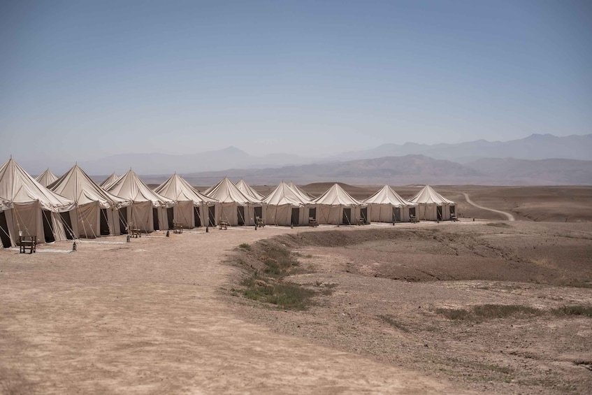 Picture 2 for Activity Marrakech: Agafay Desert Inara Camp Overnight w/ dinner