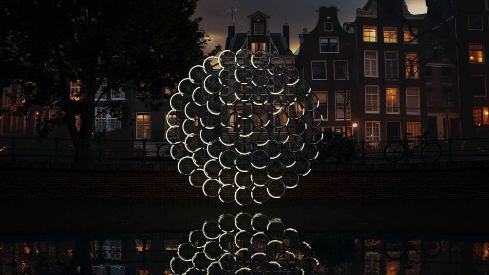 Picture 12 for Activity Amsterdam: Light Festival Boat with Unlimited Drinks Option