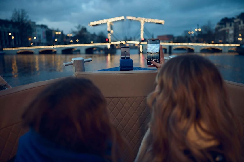 Picture 8 for Activity Amsterdam: Light Festival Boat with Unlimited Drinks Option