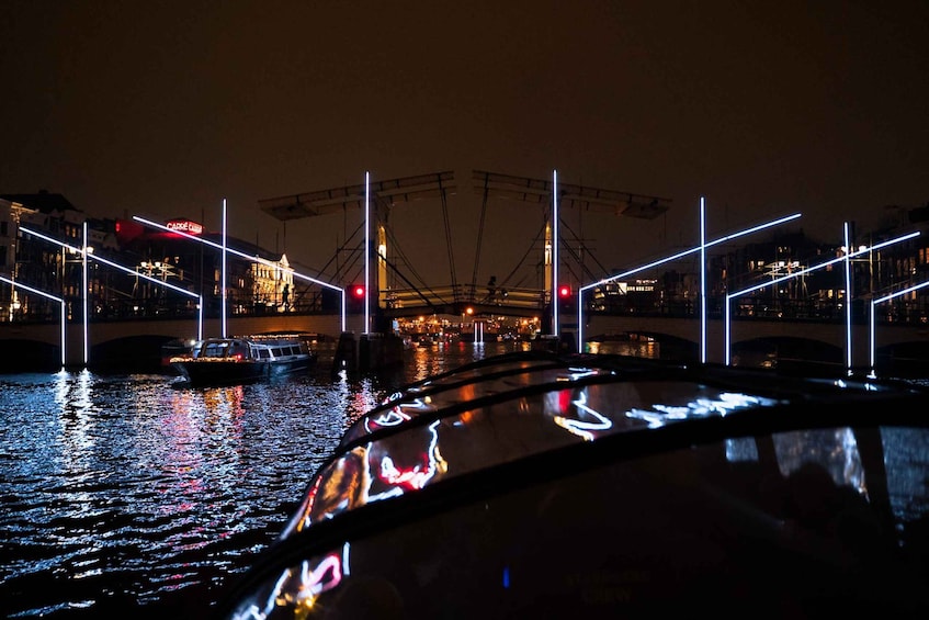 Picture 11 for Activity Amsterdam: Light Festival Boat with Unlimited Drinks & Bites