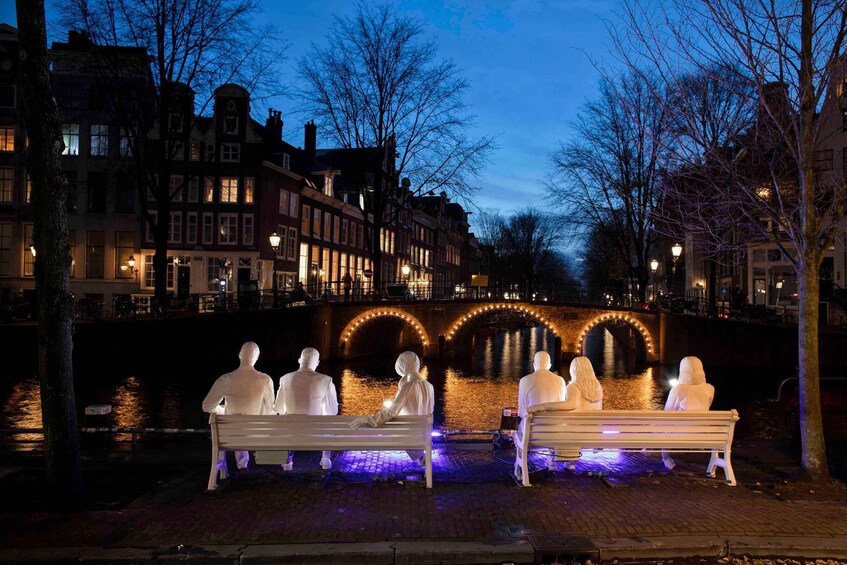 Picture 5 for Activity Amsterdam: Light Festival Boat with Unlimited Drinks & Bites