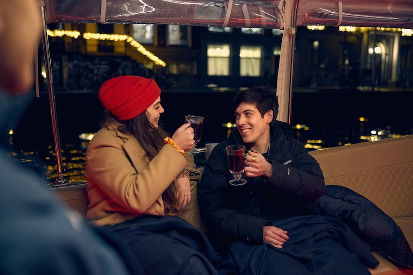 Picture 10 for Activity Amsterdam: Light Festival Boat with Unlimited Drinks Option