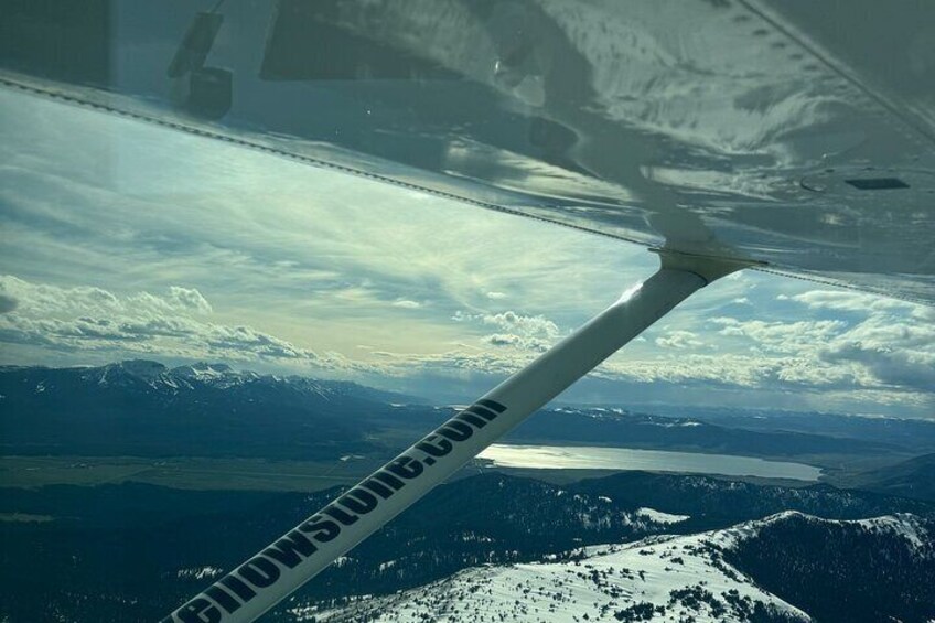 45 Minute Aerial Tour Over West Yellowstone's Rugged Mountains