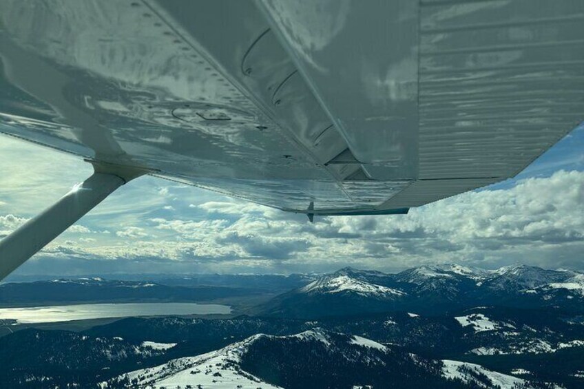 45 Minute Aerial Tour Over West Yellowstone's Rugged Mountains