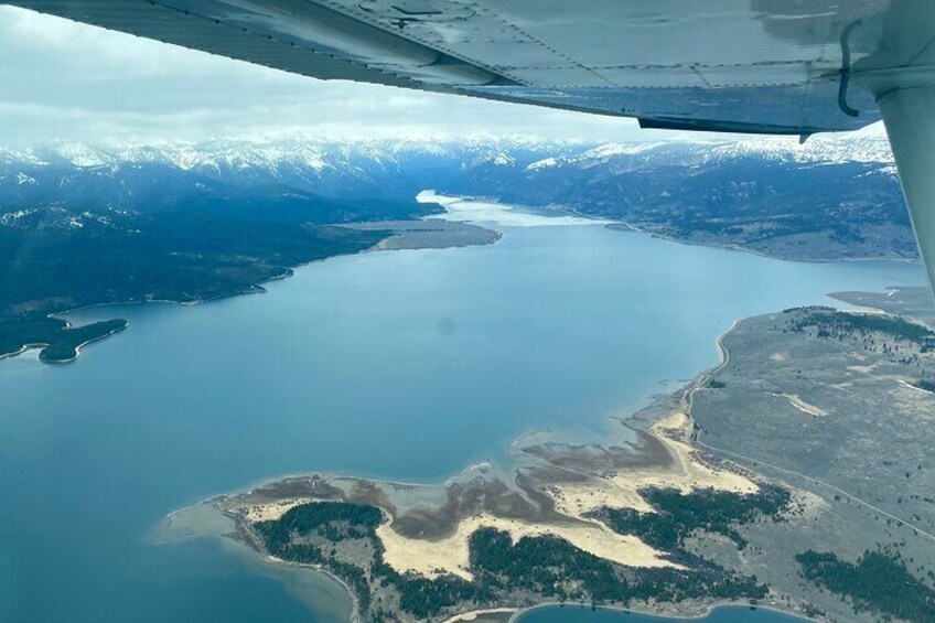 1 Hour Aerial Tour Over the Western Boundary of Yellowstone