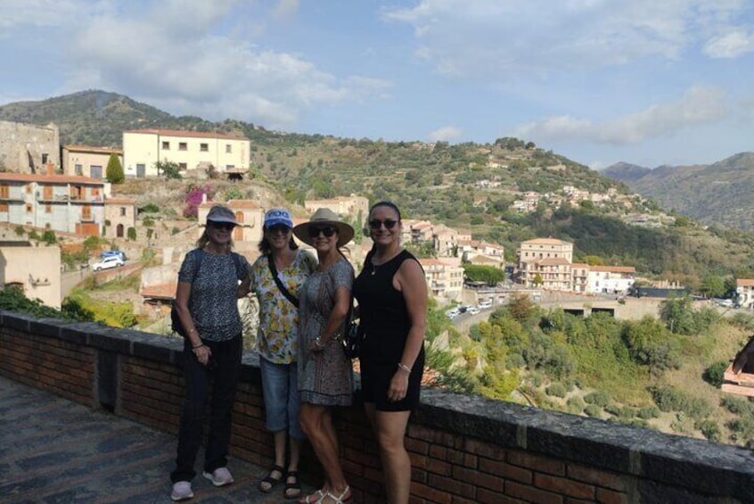 One day private tour in Savoca, Taormina and Castelmola