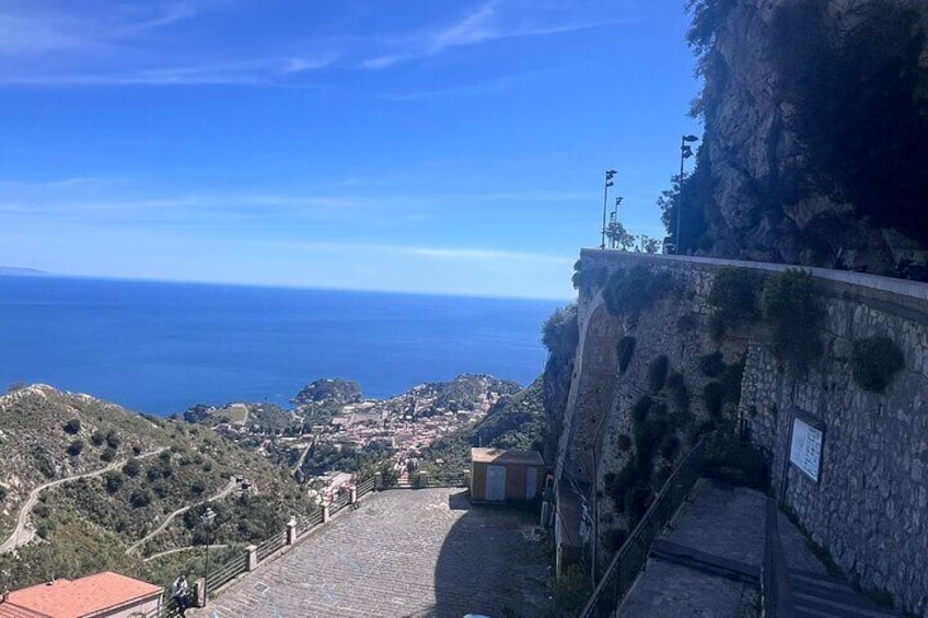 One day private tour in Savoca, Taormina and Castelmola