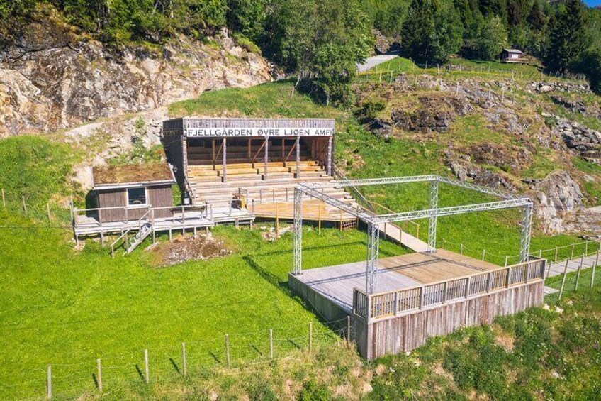 Ljøen Farm Tour in Hellesylt Norway