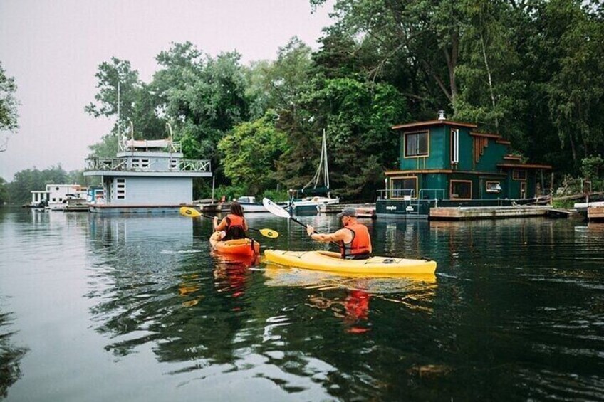 Kayak Eco Tour in Toronto Islands Canada
