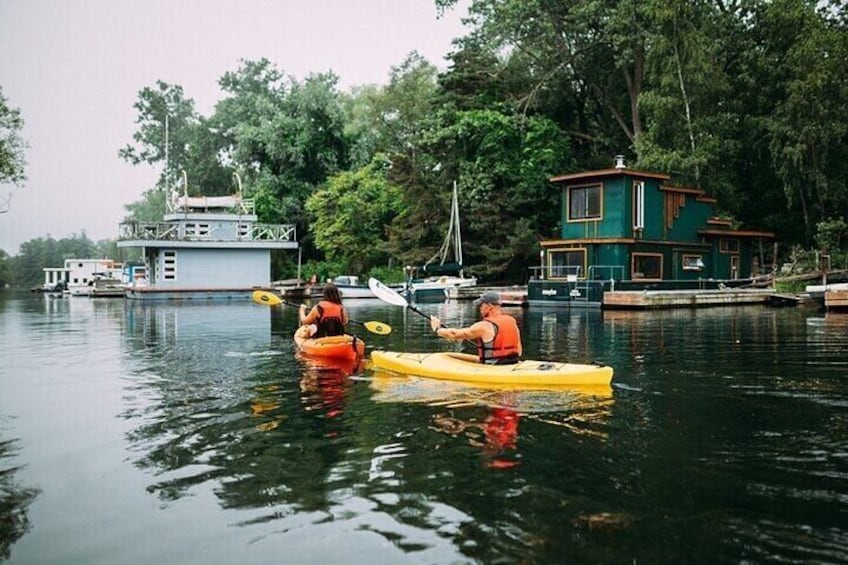 Kayak Eco Tour in Toronto Islands Canada